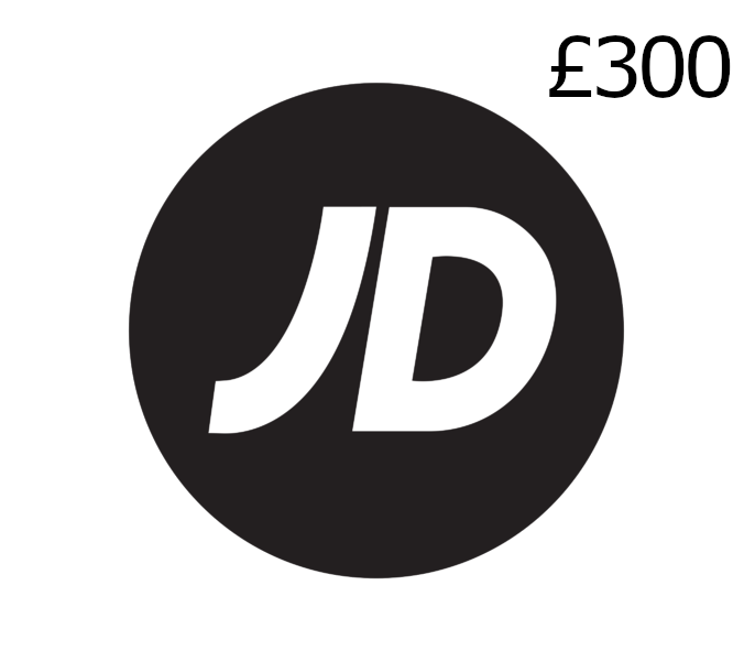 JD Sports GBP 300 Gift Card