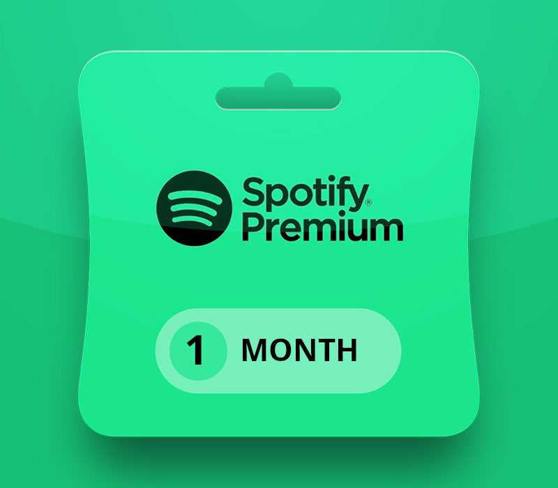 Spotify Premium 1-month Subscription Card