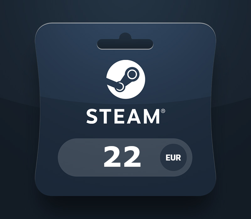Steam Wallet Card €22 EU Activation Code