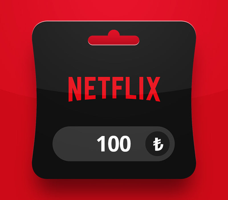 Netflix TRY 100 Gift Card TR