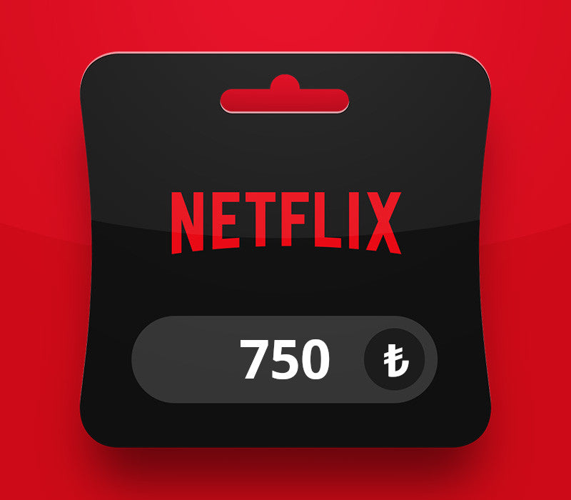 Netflix TRY 750 Gift Card TR