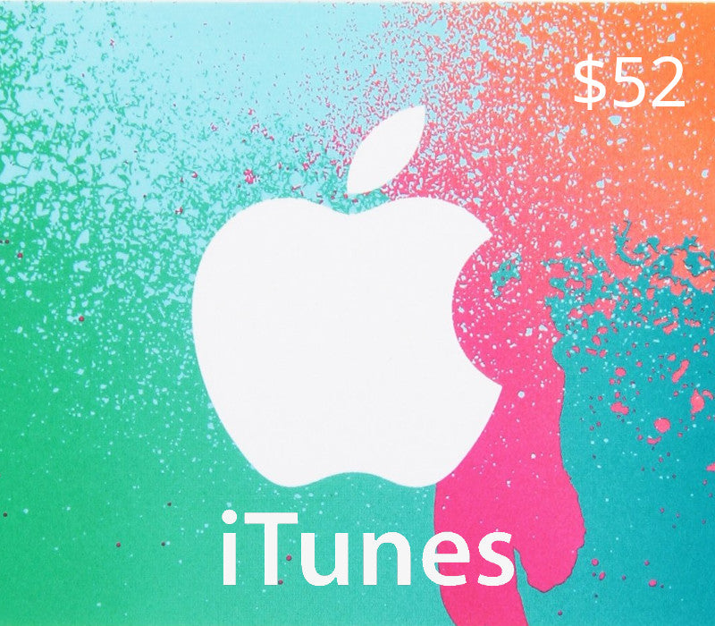 iTunes $52 US Card