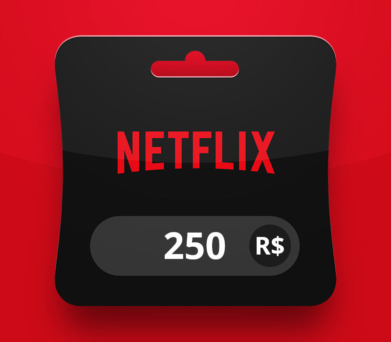 Netflix BRL 250 Gift Card BR