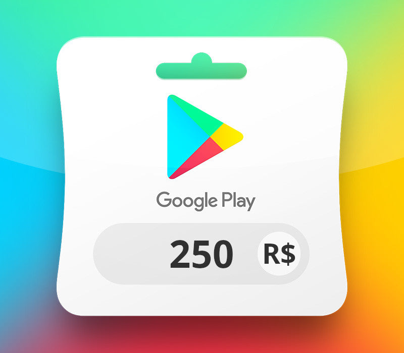 Google Play BRL 250 Gift Card BR
