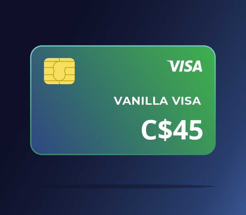 Vanilla VISA CAD 45 CA