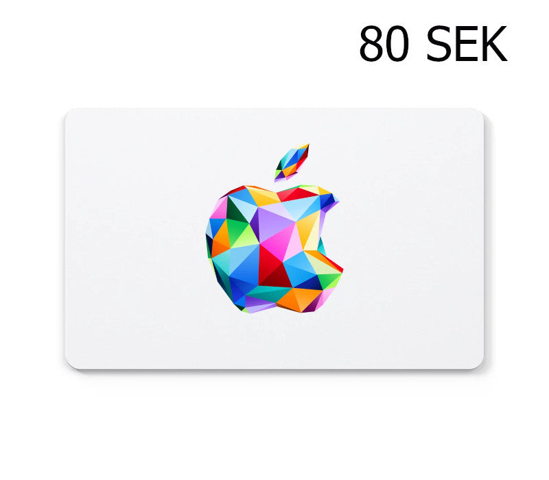Apple 80 SEK Gift Card SE