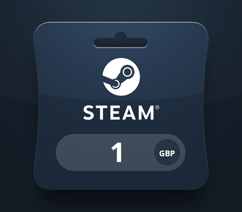 PC Steam Gift Card GBP 1 UK Activation Code