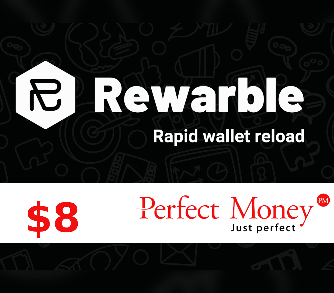 Rewarble Perfect Money $8 Gift Card