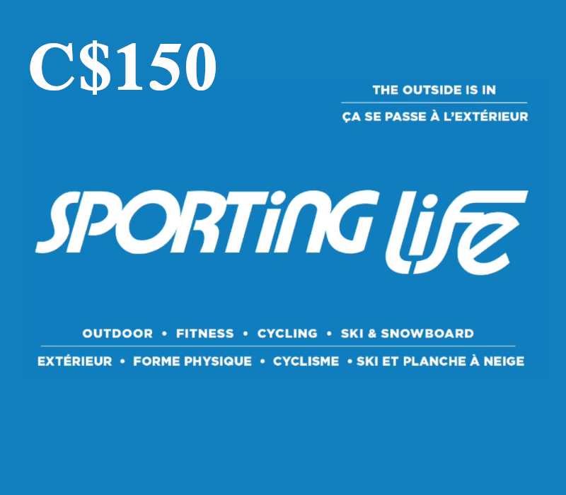 Sporting Life CAD 150 Gift Card CA