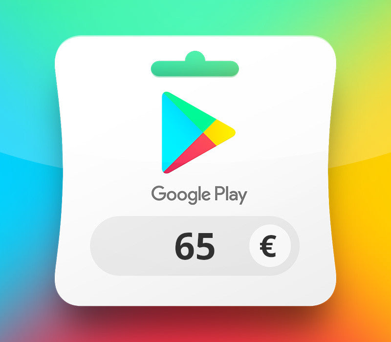 Google Play EUR 65 Gift Card FR