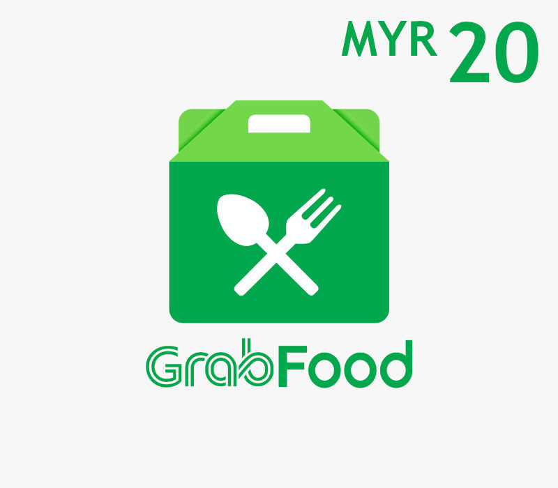 Grab Food MYR 20 Gift Card MY
