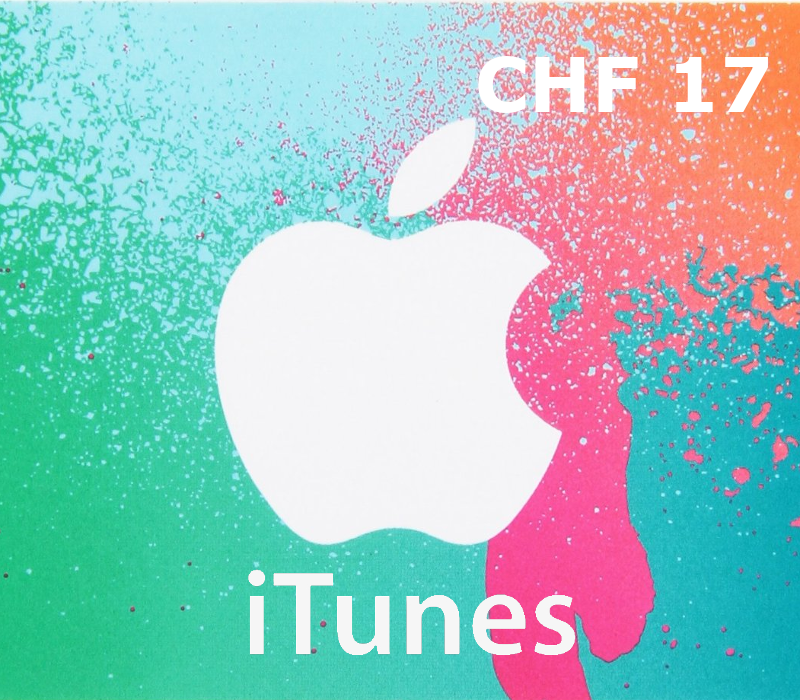 iTunes 17 CHF Card CH