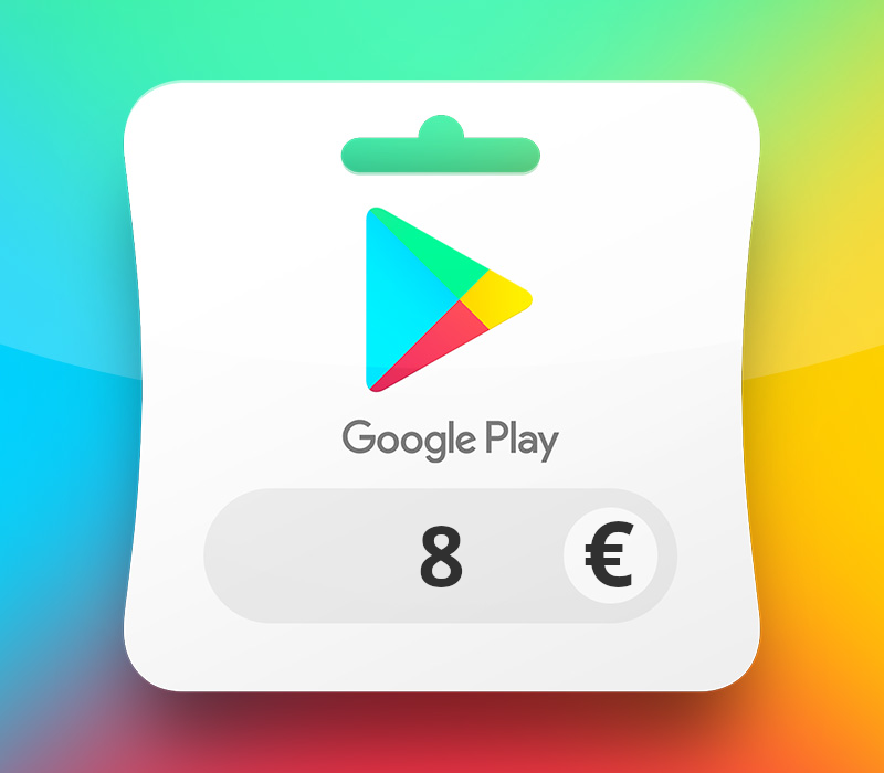 Google Play EUR 8 Gift Card AT