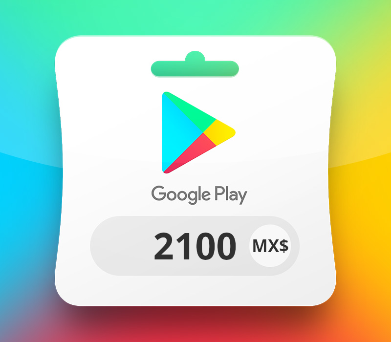 Google Play MXN 2100 Gift Card MX