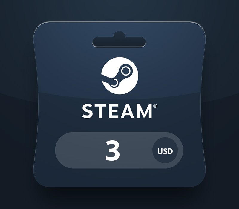 PC Steam Gift Card USD 3 TR Activation Code