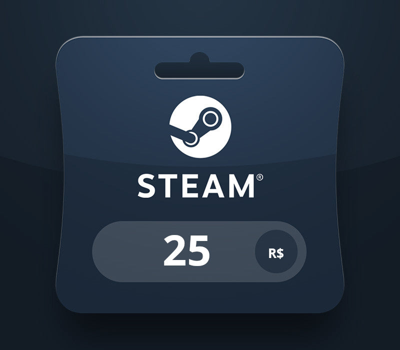 PC Steam Gift Card BRL 25 BR Activation Code