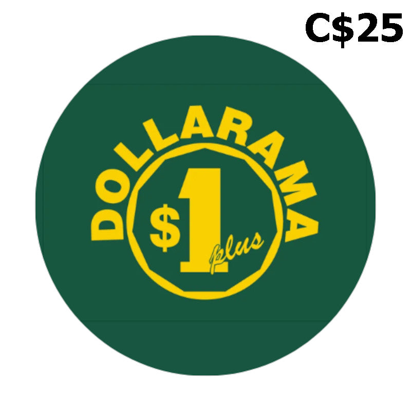 Dollarama CAD 25 Gift Card CA