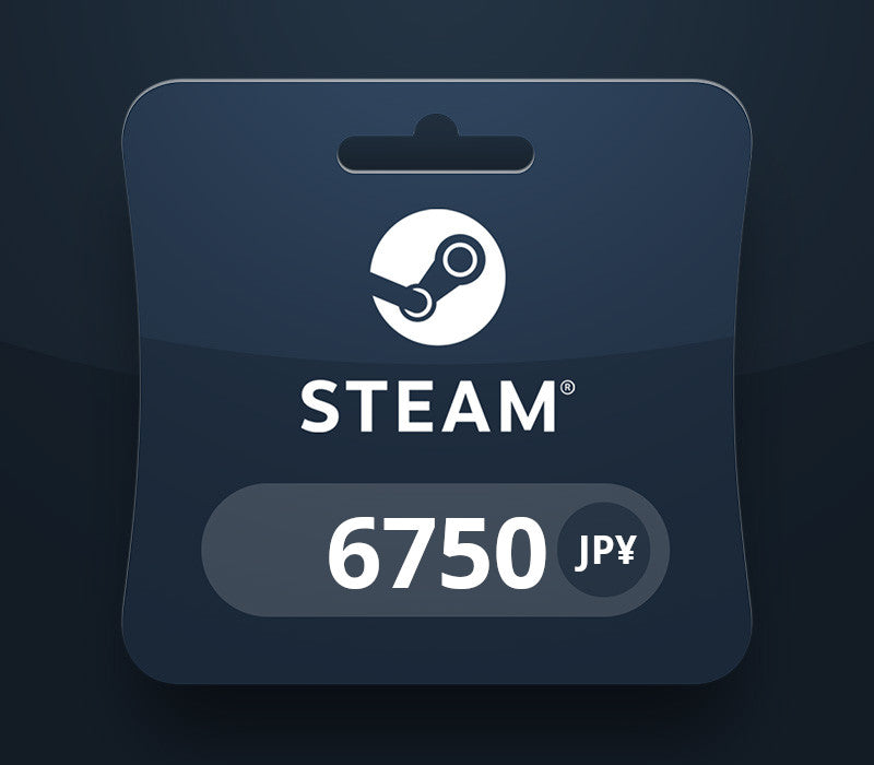 Steam Wallet JPY 6750 Gift Card JP