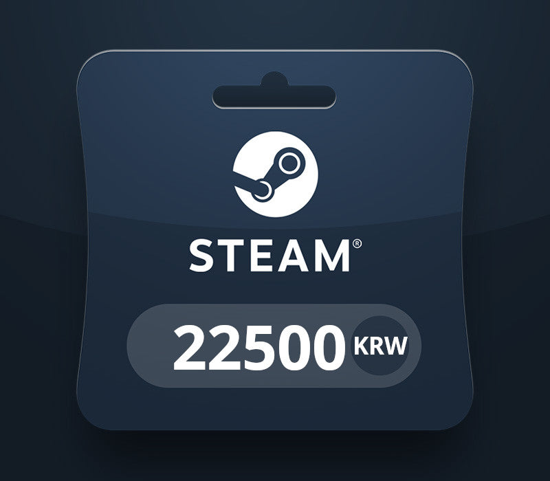 Steam Wallet KRW 22500 Gift Card KR