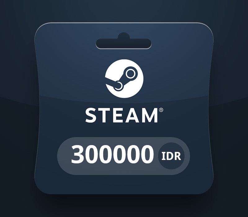 Steam Wallet IDR 300000 Gift Card ID