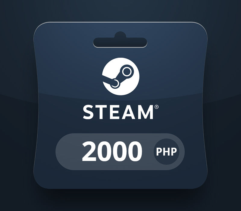 Steam Wallet PHP 2000 Gift Card