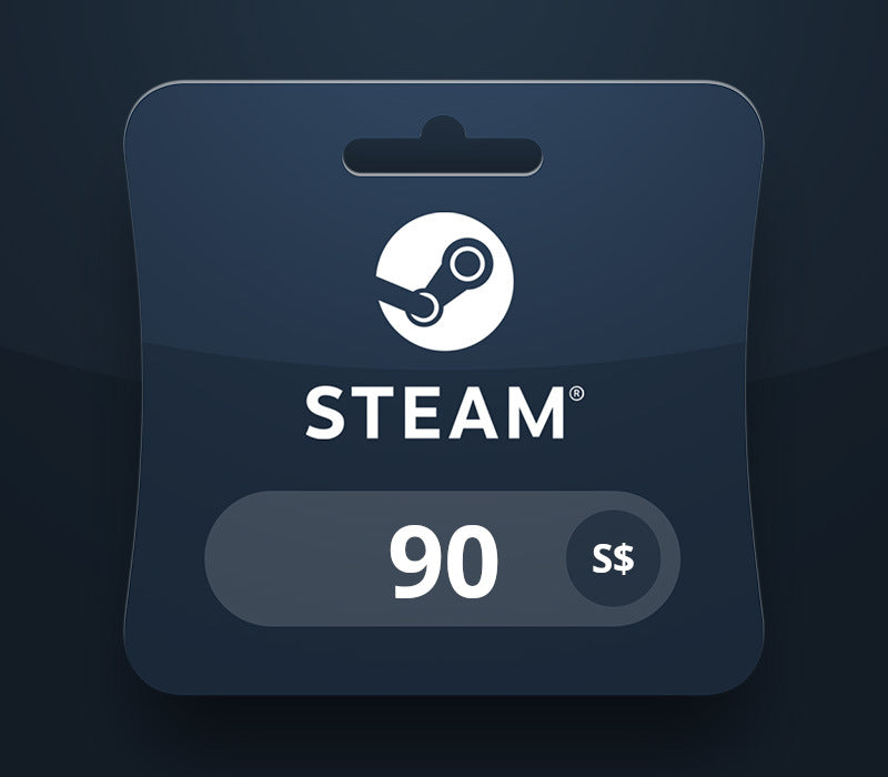 Steam Wallet SGD 90 Gift Card SG