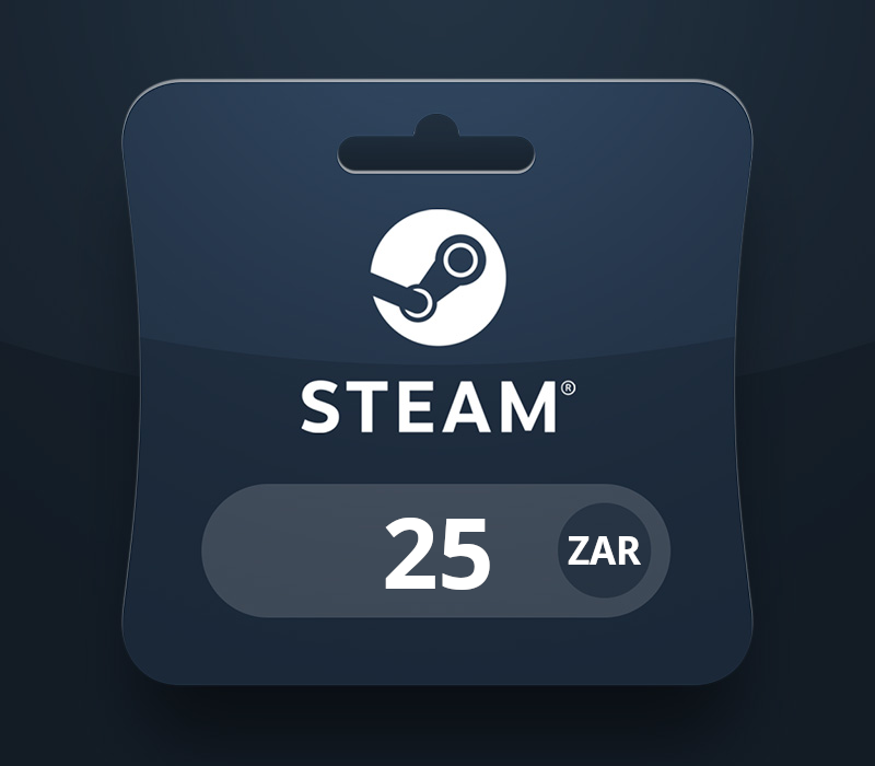 Steam Wallet ZAR 25 Gift Card ZA