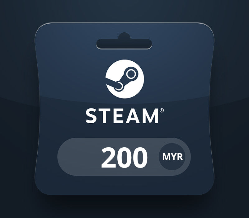 Steam Wallet MYR 200 Gift Card MY