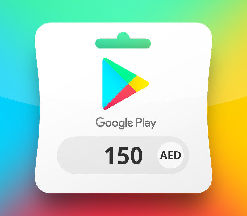 Google Play AED 150 Gift Card AE