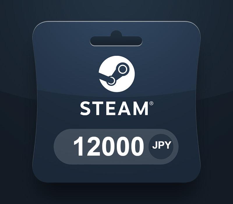 Steam Wallet JPY 12000 Gift Card JP