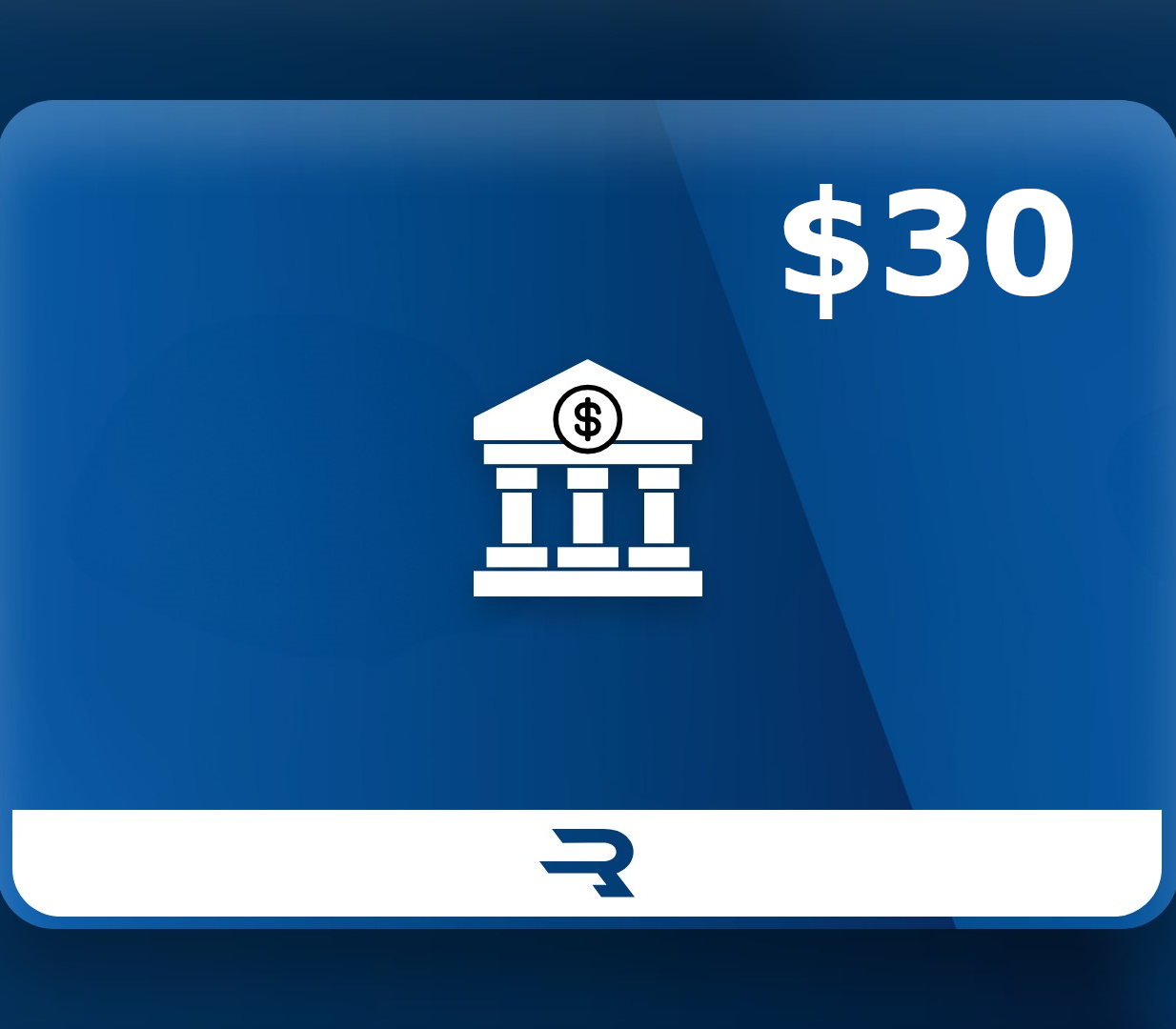Rewarble Bank Transfer USD 30 Gift Card
