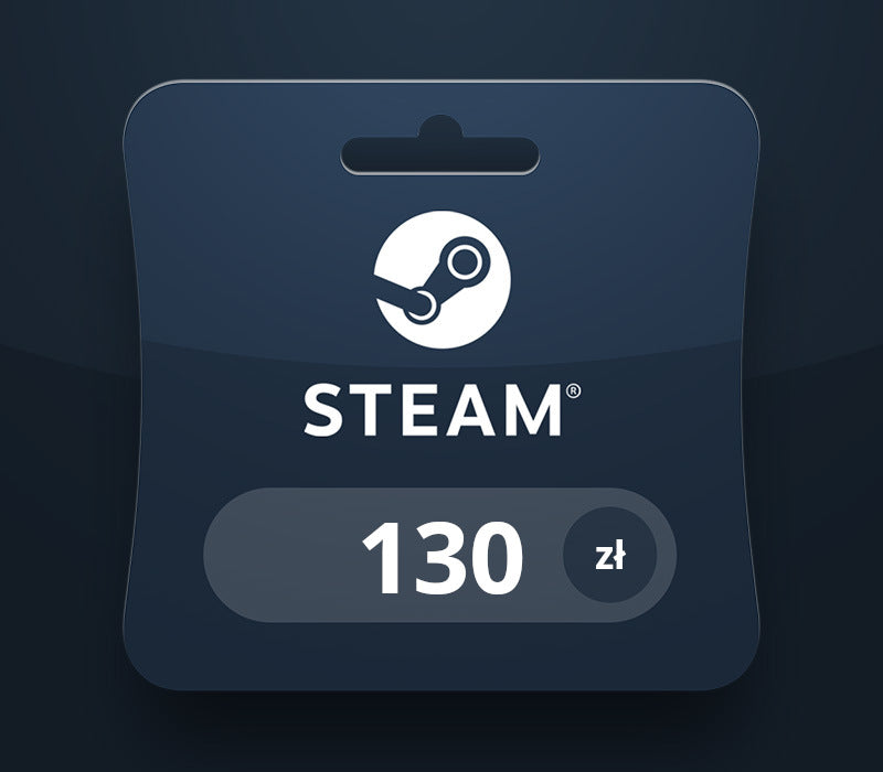 Steam Wallet PLN 130 Gift Card