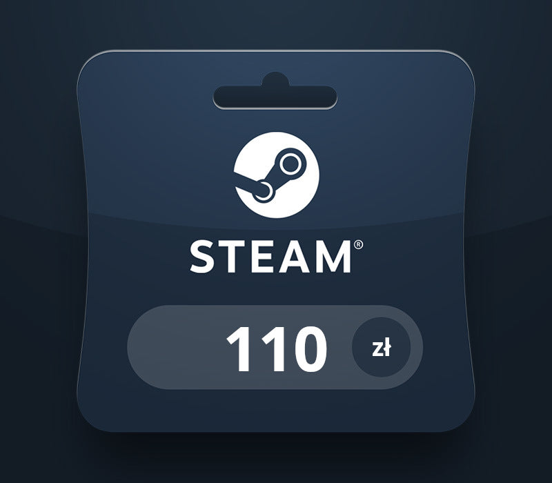 Steam Wallet PLN 110 Gift Card PL