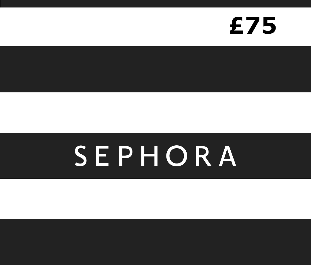 Sephora GBP 75 Gift Card