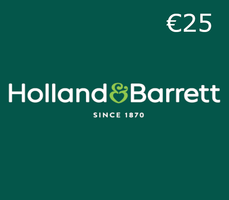 Holland & Barrett EUR 25 Gift Card NL
