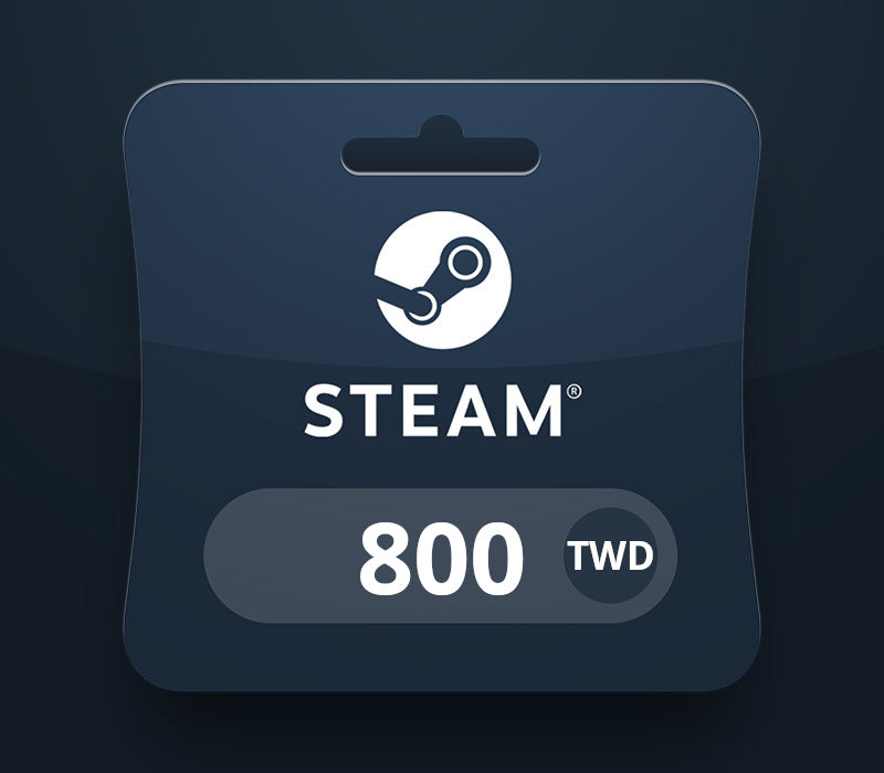 Steam Wallet TWD 800 Gift Card