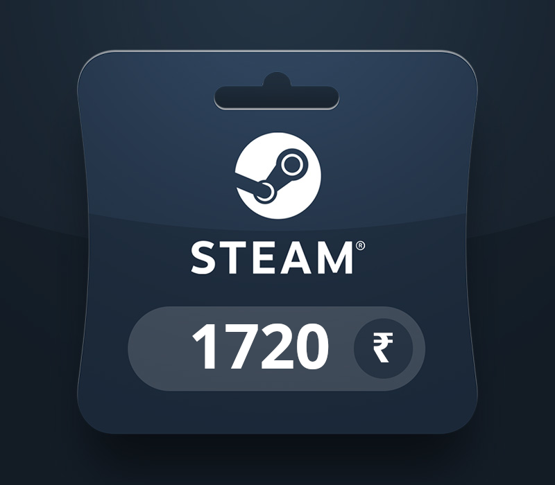 Steam Wallet INR 1720 Gift Card IN