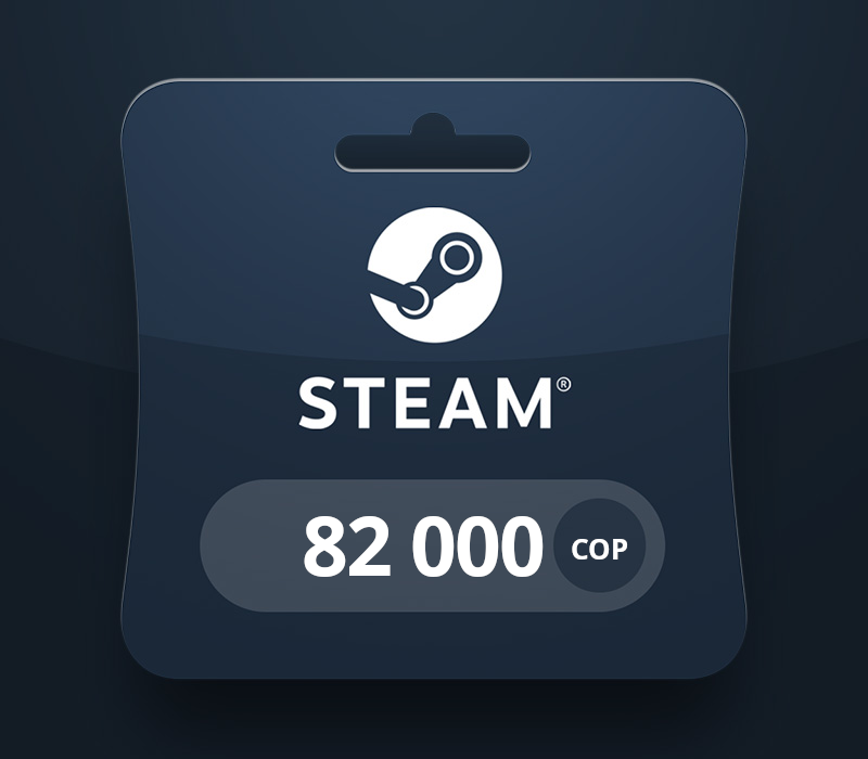 Steam Wallet COP 82000 Gift Card