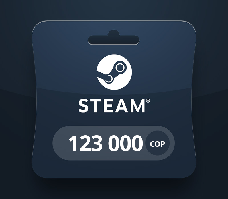 Steam Wallet COP 123000 Gift Card