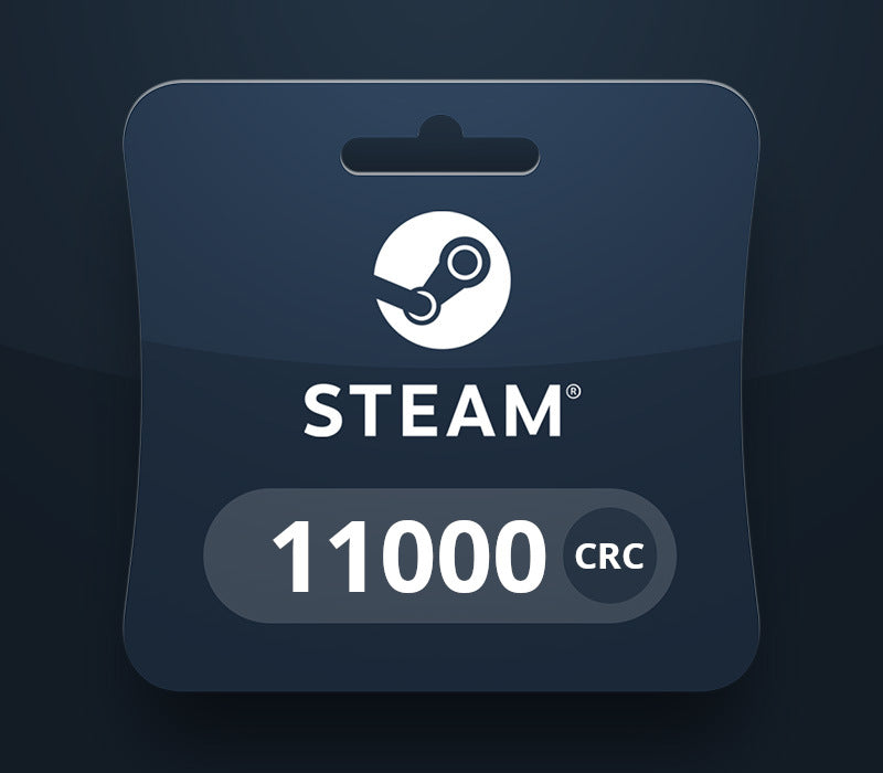 Steam Wallet CRC 11 000 Gift Card HR