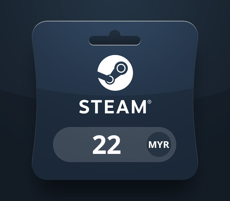 Steam Wallet MYR 22 Gift Card