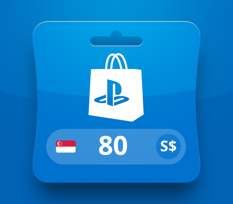 PlayStation Network SGD 80 Gift Card SG