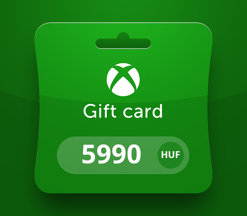 XBOX Live HUF 5990 Prepaid Card HU