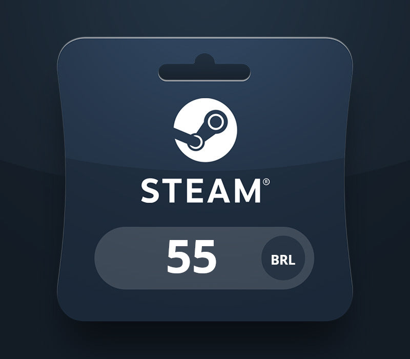 Steam Wallet BRL 55 Gift Card BR
