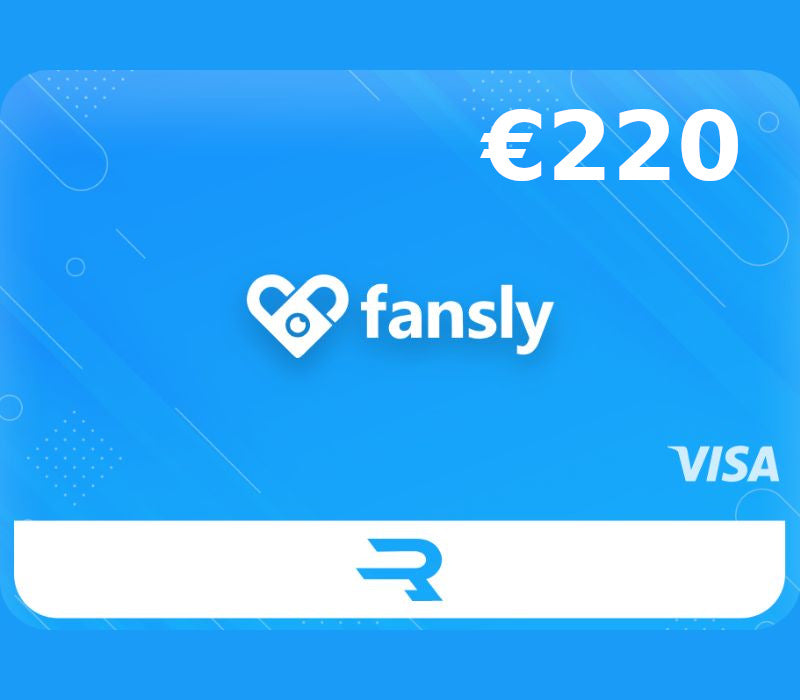 Rewarble Fansly EUR 220 Gift Card