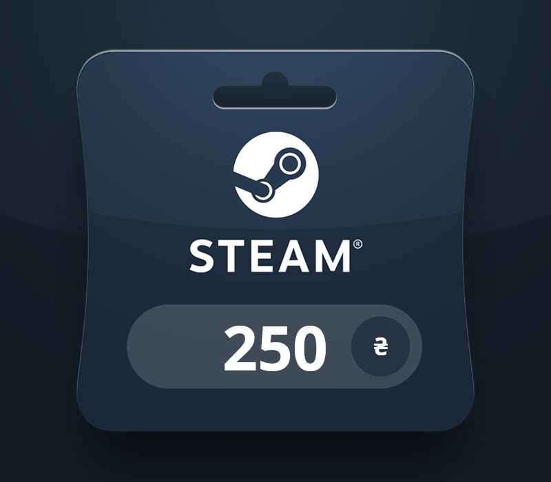 Steam Wallet UAH 250 Gift Card UA