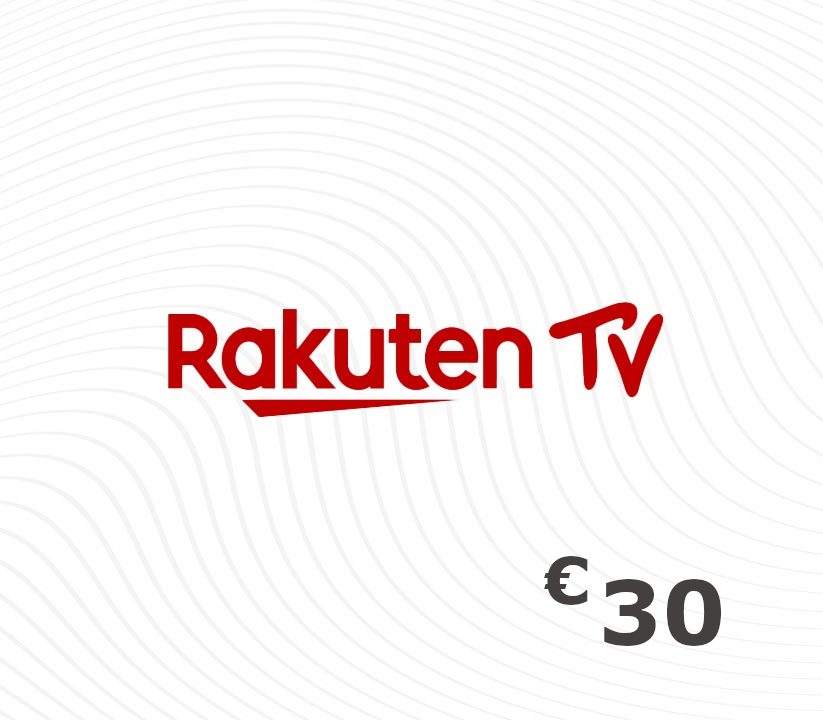 Rakuten TV EUR 30 Gift Card FR
