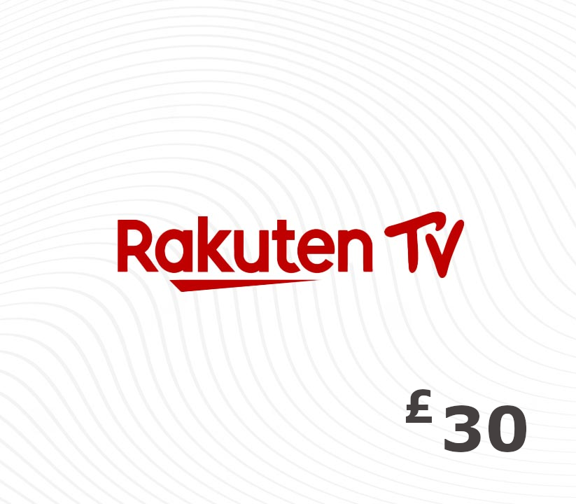 Rakuten TV GBP 30 Gift Card