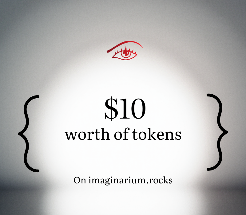 Imaginarium $10 Token Gift Card