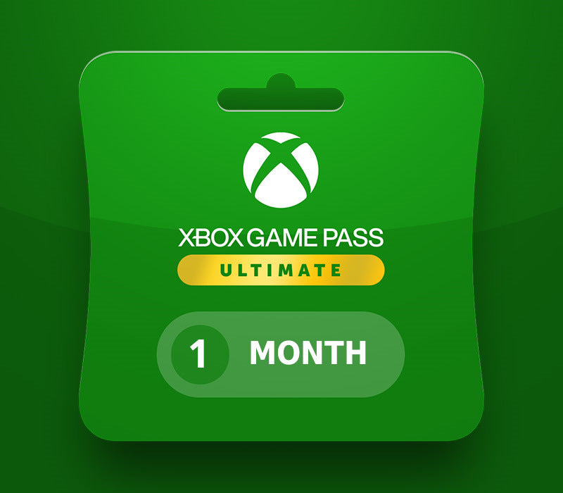 Xbox Game Pass Ultimate - 1 Month Subscription Card